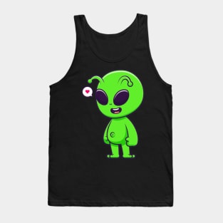 Cute Alien Tank Top